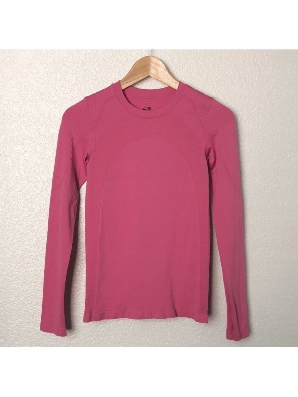 Champion Fitted Activewear Top Womens XS Long Sleeve Sports Crew Neck